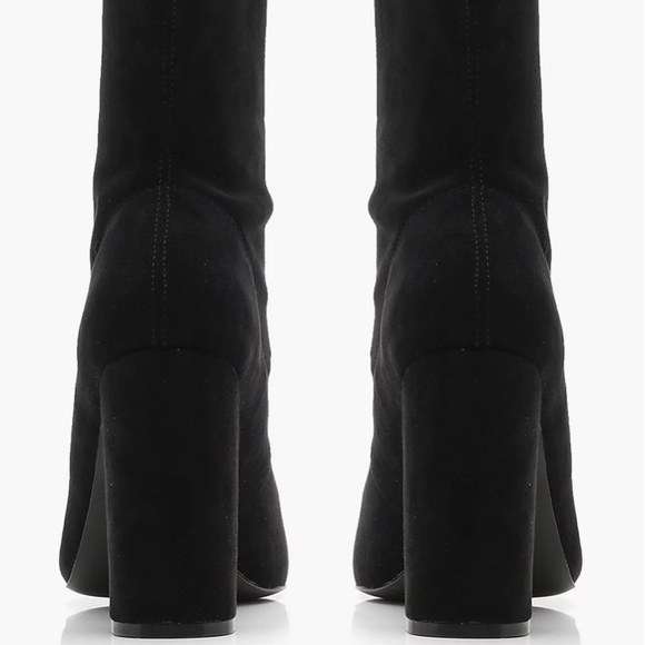 Boohoo Wide Width Boots Size 6 - Picture 3 of 4